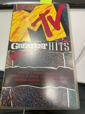 VHS MTV GREATEST HITS KASETA VIDEO