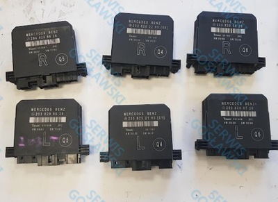 Модуль блок управления левый задняя mercedes w203 2038206526 фото №1
