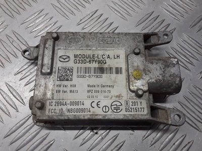 Модуль света mazda 6 gh g33d-67y90g фото №1