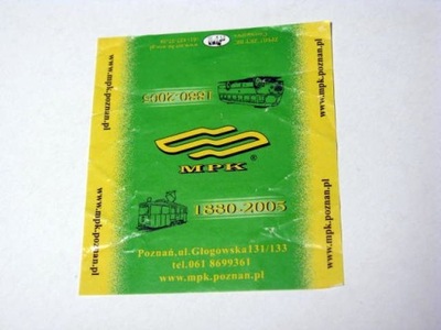 MPK Poznań - owijka 107