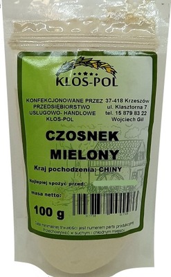 Czosnek mielony 100g