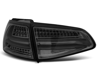 Лампи задня vw golf 7 led bar smoked black світлодіодний фото №1