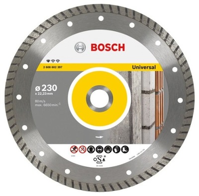 BOSCH Tarcza diamentowa 230 mm Universal