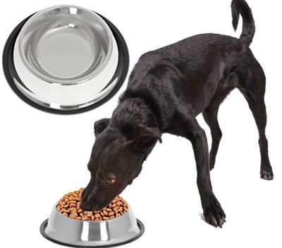 STOJAK Z MISKAMI 2,8 L MALOWANY