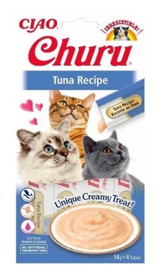 Inaba Cat Churu Tuna Recipe 4x14g (56g)