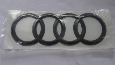 AUDI NEGRO INSIGNIA EMBLEMA PARTE TRASERA 202/71 MM 4G88537352ZZ  