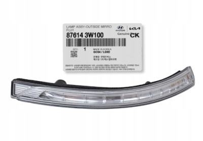 Поворотник зеркало rh sportage iii 87614-3w100 фото №1