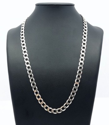 Srebrny Łańcuch 925 34,60g Dł: 56cm