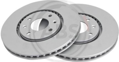 Диск гальмівна перед peugeot 406 95-05 1.9 td фото №1