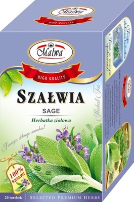 MALWA herbatka ziołowa SZAŁWIA 20x1g