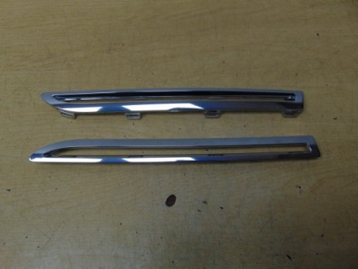 Накладки хром решётка mercedes gle w167 комплект nowe фото №1