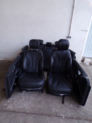 Сиденья кожаный обшивки комплект mercedes w222 s klasa фото №1
