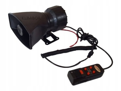 Сирена megafon 5 tonowa policja, швидка допомога, клаксон фото №1