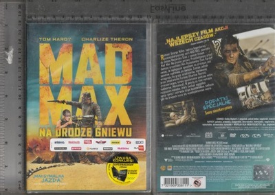 Mad Max na drodze gniewu Tom Hardy DVD