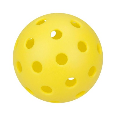 Piłka Pickleball Trwała do użytku w pomieszczeniach na zewnątrz Żółta