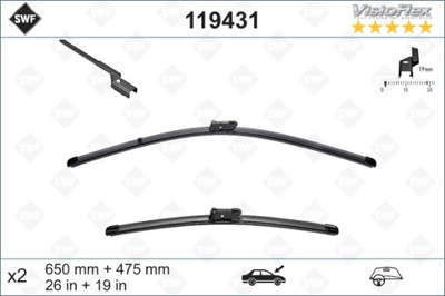 BLADE WIPER BLADES SWF 119431  