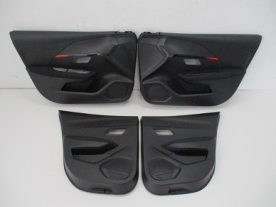 Обивка дверь peugeot 208 ii 20r задняя фото №1