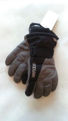 Rękawiczki narciarskie ortalionowe zimowe 12-14
