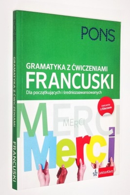 Gramatyka z ćwiczeniami Francuski dla początkujących i średniozaaw. PONS *