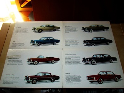 Mercedes-Benz Paleta Modeli 1963 