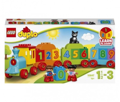 Lego Duplo Pociąg z cyferkami 10847