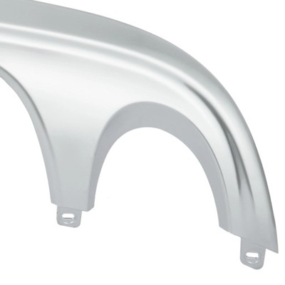 Dodge journey crossroad спойлер pod бампер задня хром na jedną труба фото №1