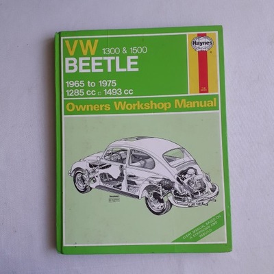 КНИЖКА VW BEETLE 1300&1500 VW GARBUS фото