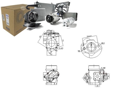 Клапан egr nissan interstar opel movano a vivaro a renault espace iv фото №1