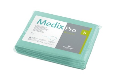 MedixPro prześcieradło 150x210cm 5szt. zielony