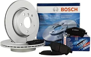 Bosch гальмівні диски+ гальмівні колодки перед citroen c5 iii c6 340mm фото №1