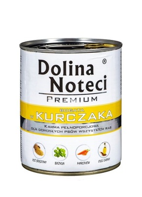 DOLINA NOTECI Premiumbogata w kurczaka 800g x6