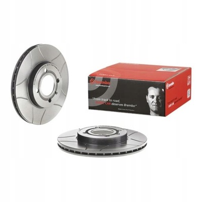 ДИСК ТОРМОЗНОЙ, BREMBO MAX, NACINANA, ŚR. ВНЕШНЯЯ. 256 MM, GR. 20 MM, SEAT