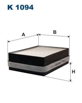 Фильтр воздуха кабины scania 4 96- k1094 filtron фото №1