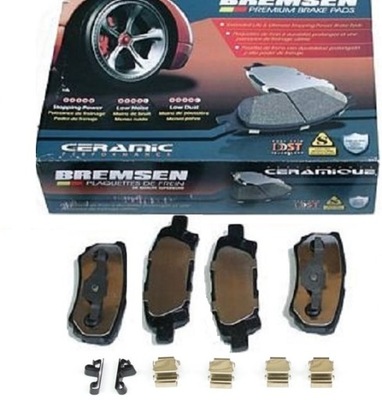 Jeep patriot compass тормозные колодки тормозные задняя керамические 2007-2017 фото №1