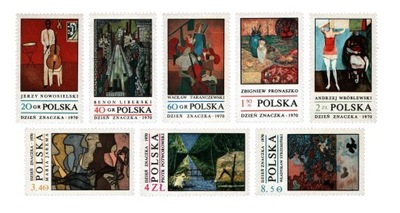 Fi 1885-1892 ** Dzień Znaczka - Polskie malarstwo