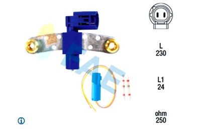 FAE ДАТЧИК ПОЛОЖЕНИЯ ВАЛА КОЛЕНЧАТОГО RENAULT CLIO II ESPACE III GRAND
