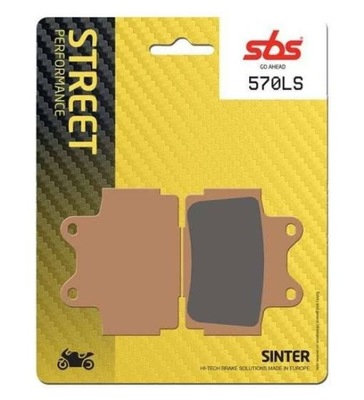 SBS PADS BRAKE KH104 STREET EXCEL SINTER  