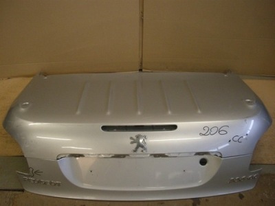 Peugeot 206 cc крышка багажника задняя фото №1