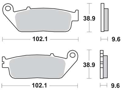 ZAPATAS DE FRENADO LUCAS MCB677  