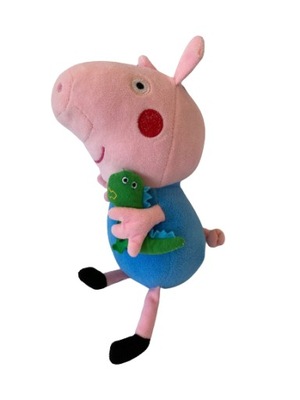 Maskotka ŚWINKA PEPPA --George z Dinozaurem -25cm