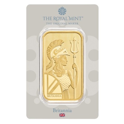 Sztabka 50 g Złota The Royal Mint Britannia