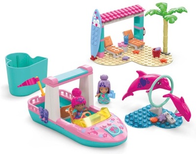 Mega Bloks BARBIE Przygoda Z Delfinami HHW83