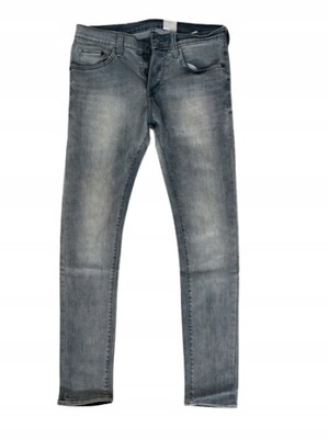 H&M męskie jeans SKINNY RURKI W31L32 31/32 -