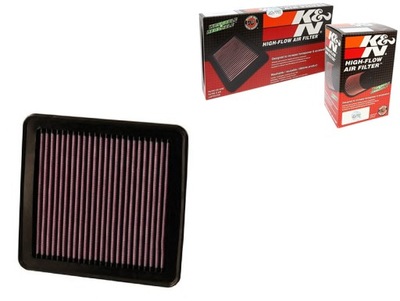 KN FILTERS TIPO DEPORTIVO FILTRO AIRE LONGITUD EXTERIOR  