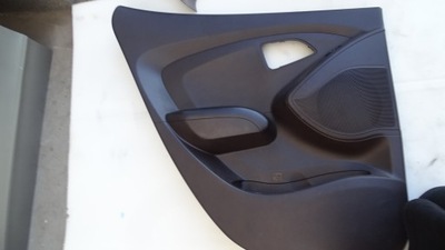 Обшивка обивка дверь левая задняя hyundai ix35 коричневый фото №1