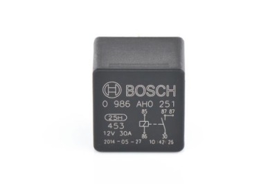 PRZEKAŹNIK 12V 30A 5PIN BOSCH 0986AH0251