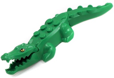 LEGO krokodyl - ORYGINAŁ LEGO - zwierzaki aligator