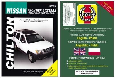 NISSAN FRONTIER XTERRA (2005-2008) MANUAL REPARACIÓN CHILTON +GRATIS 24H  