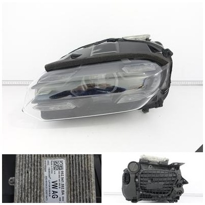 Porsche taycan 9j1 лампа full led matrix система pdls+ exc левая перед +модуль фото №1