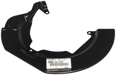 Защита диск тормозной перед левая mazda 3 bl 5 cr cw оригинал фото №1